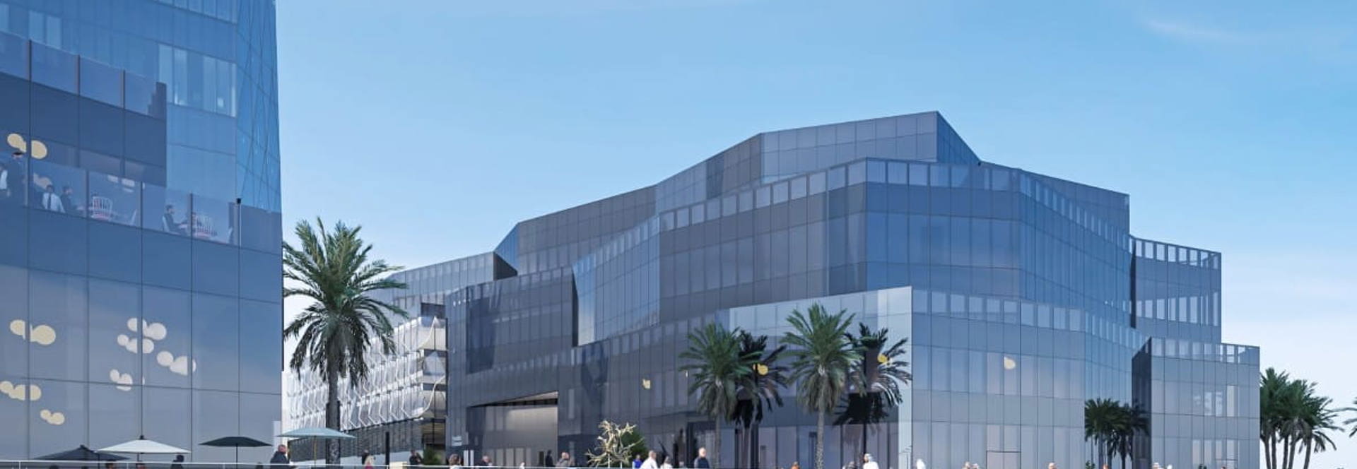 Mubadala Health Bahrain Exterior Render 1